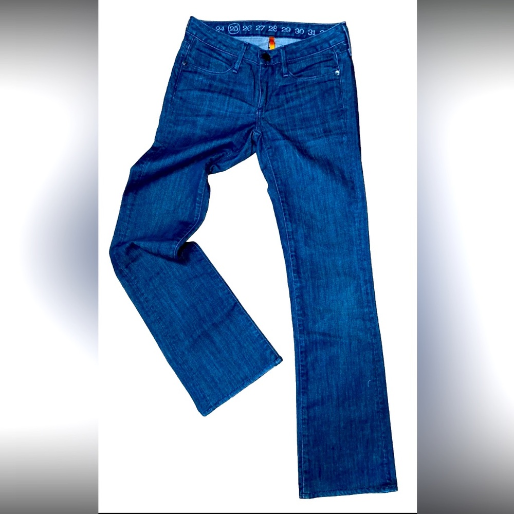 Earnest Sewn Keaton Low Rise bootcut medium blue Jeans 25/28.5